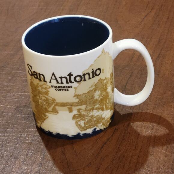 2012 San Antonio Starbucks 2011 Collectors Series 16 Oz Coffee Mug - Picture 1 of 9